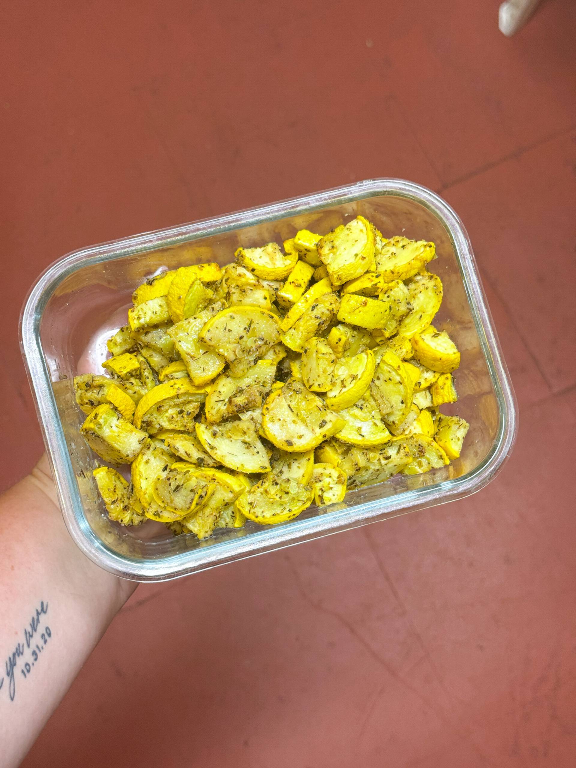 Herb Roasted Squash