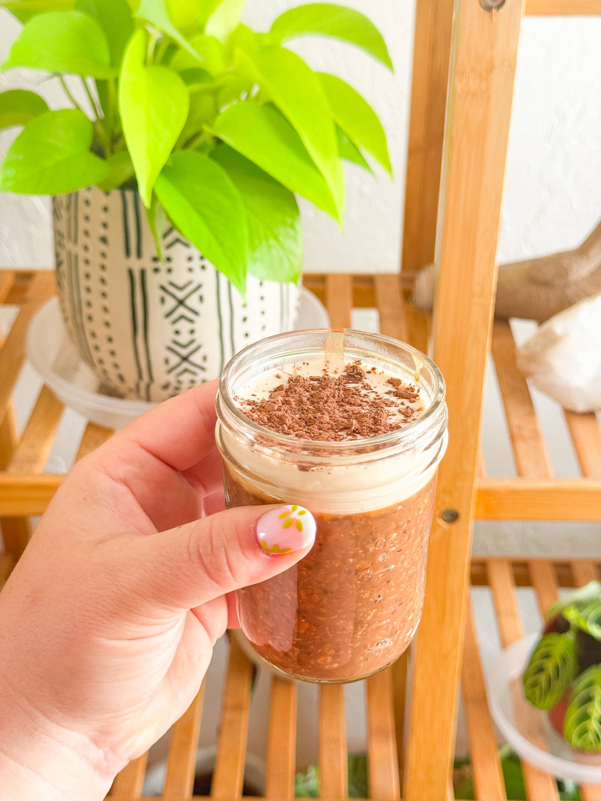 Tiramisu Protein Overnight Oats