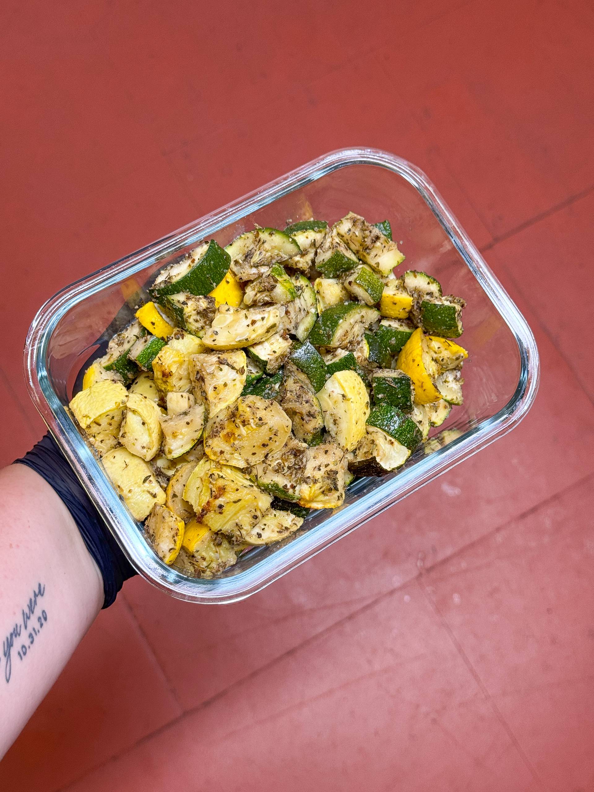 Herb Roasted Squash & Zucchini