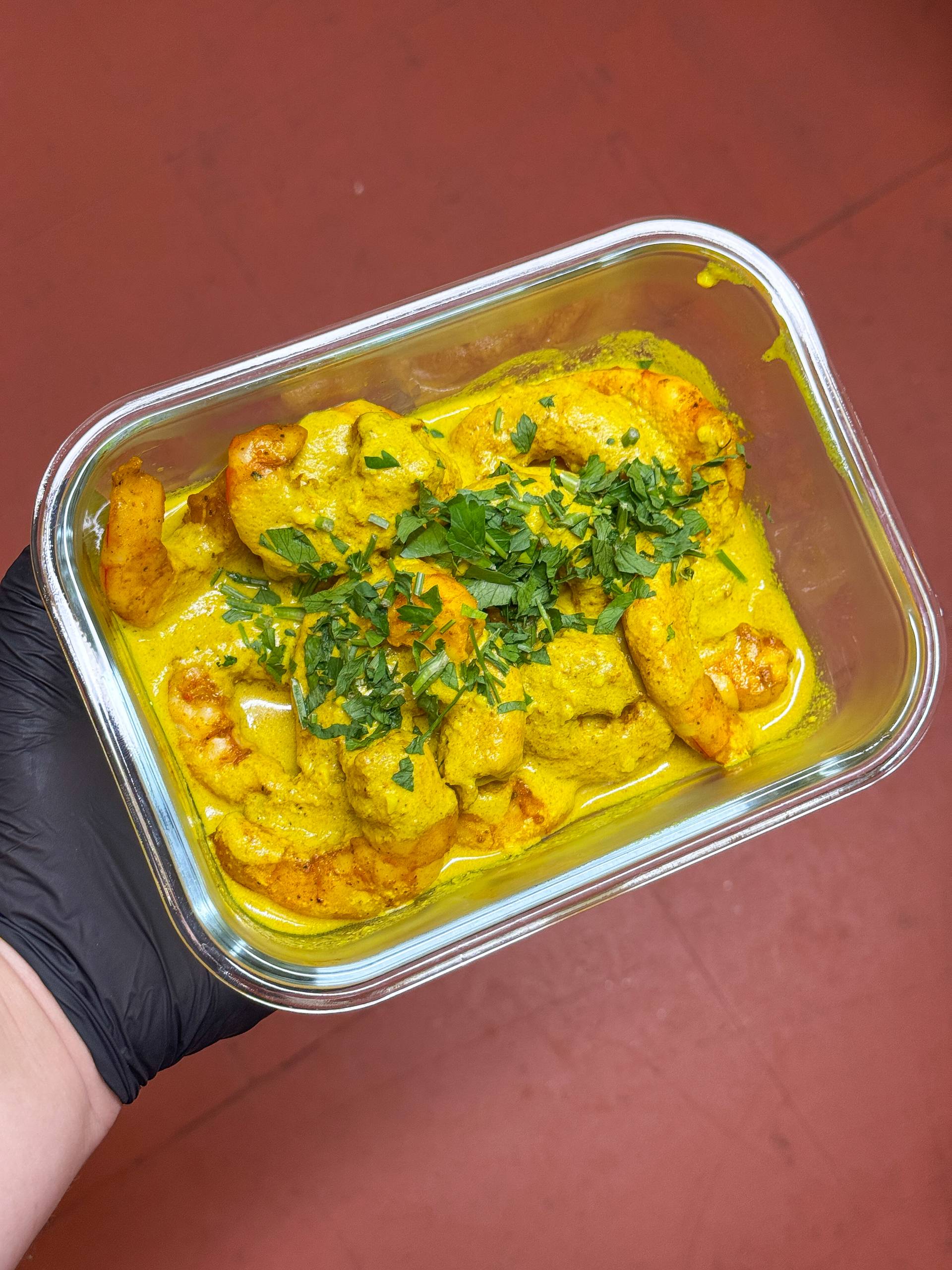 Coconut Curry Wild Shrimp