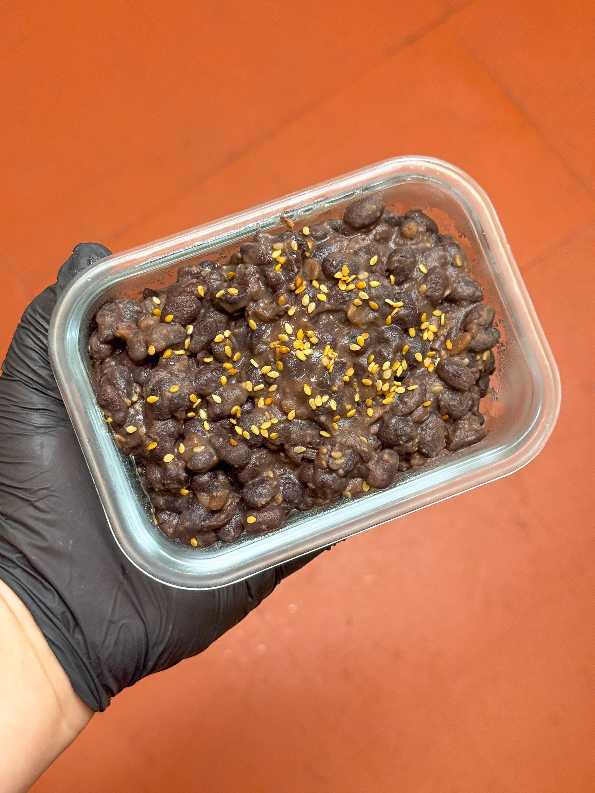 Sesame Black Beans