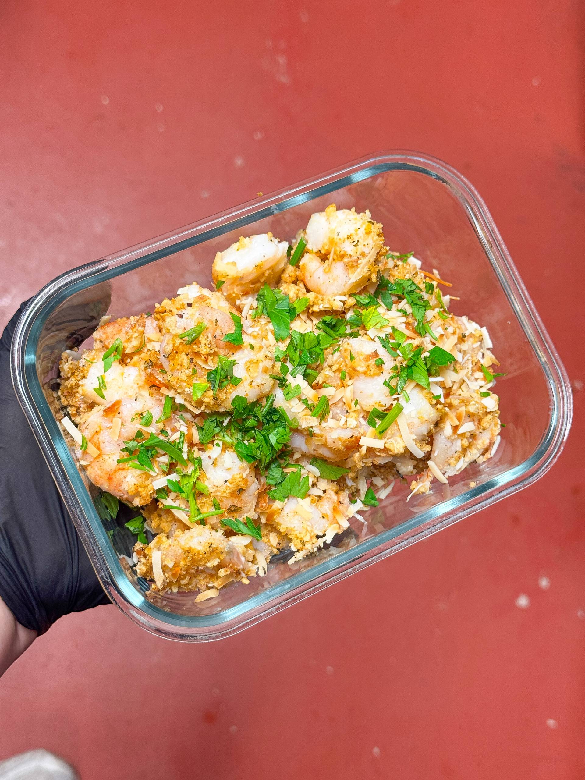 Coconut-Panko Crusted Shrimp