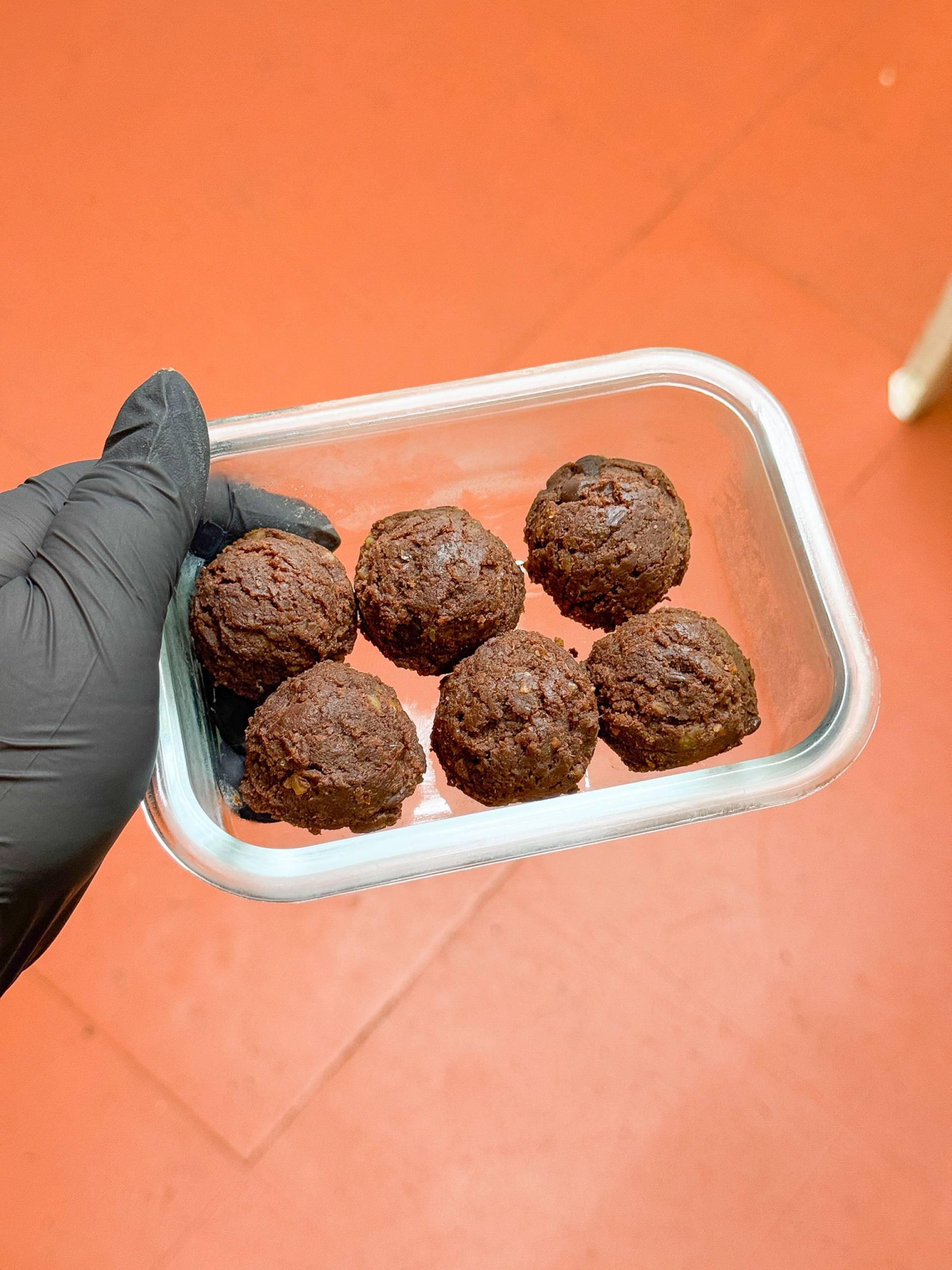 Brownie Batter Protein Balls