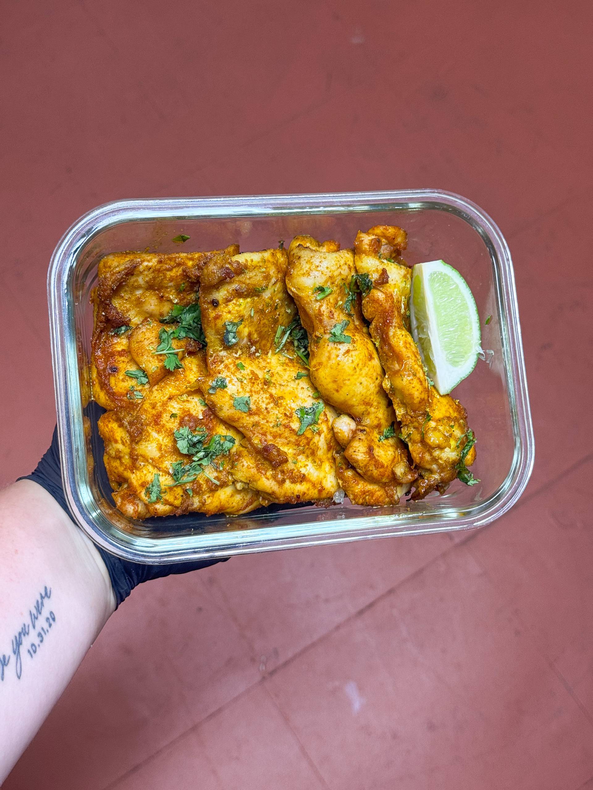Cilantro Lime Chicken Thighs