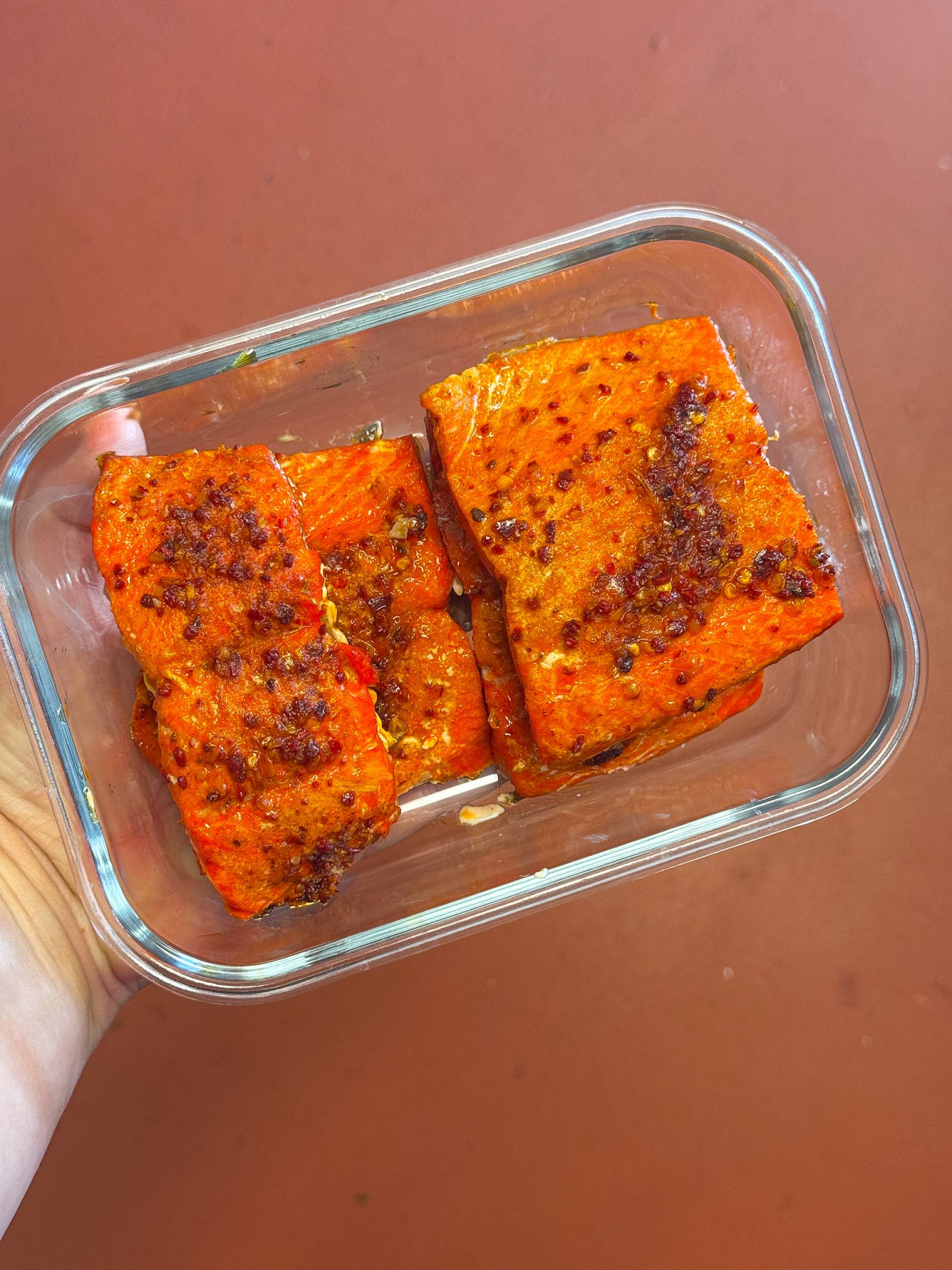 Garlic Chili Crisp Wild Salmon