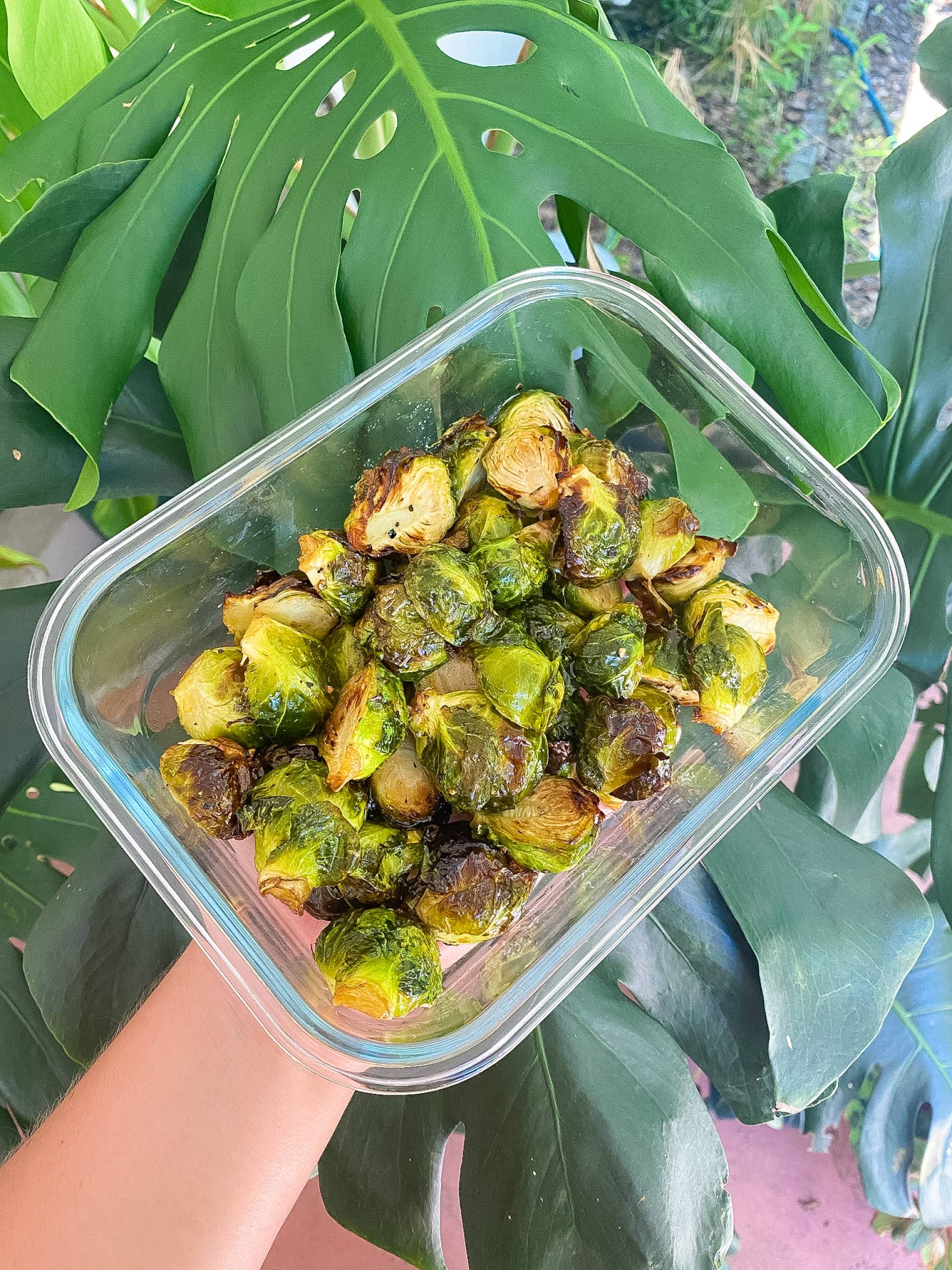 Spicy Chipotle Roasted Brussel Sprouts