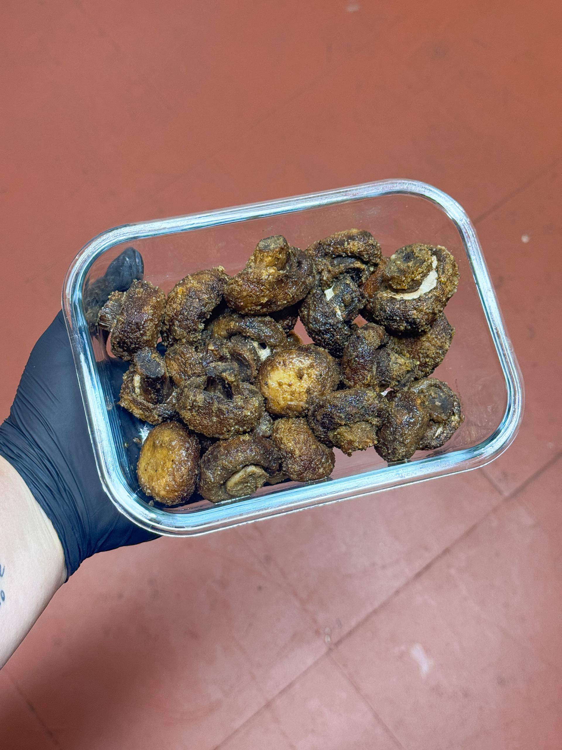 Cumin Roasted Whole Mushrooms